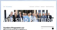 Desktop Screenshot of fwg-rietberg.de