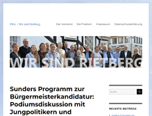 Tablet Screenshot of fwg-rietberg.de